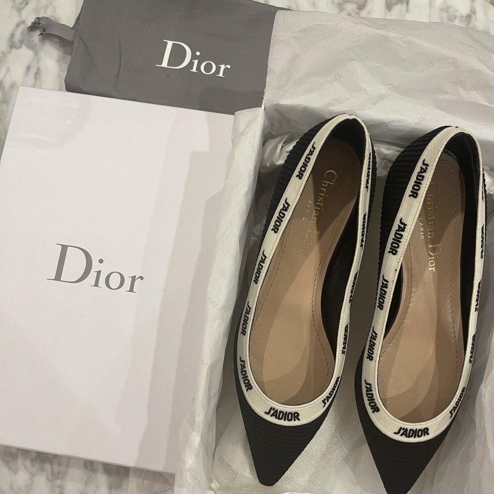 ❌SOLD❌ Brand New Dior J’adior ballerina flats